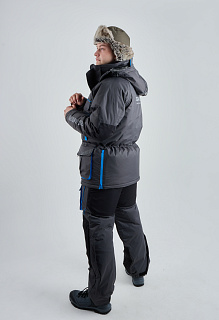 Камчатка МАГМА костюм для рыбалки GRAYLING. зимний, т.графит-синий