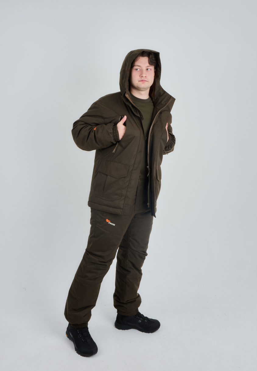 Выстрел костюм PRIDE, зимний -15, т.коричневый