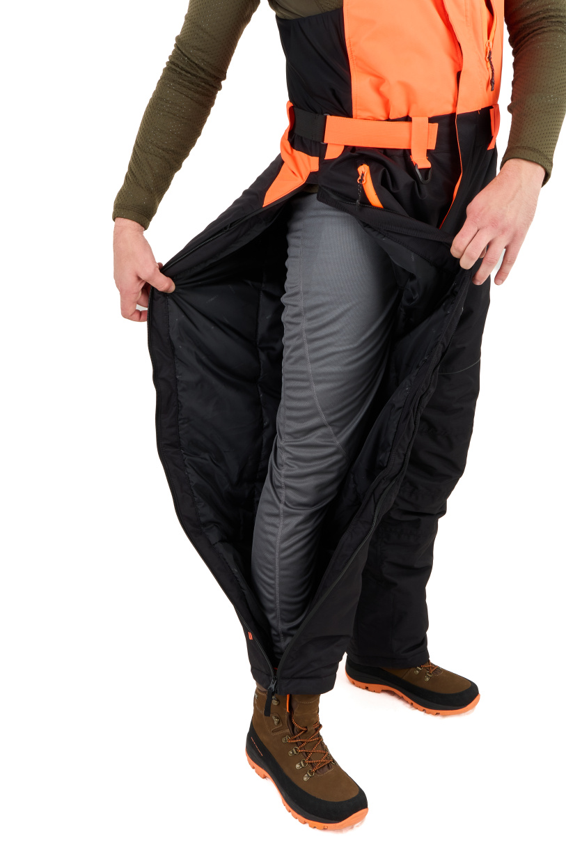 Мембранный костюм PAYER Кайт, зимний -35, черный-оранжевый