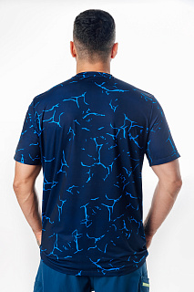 Циклон (Cyclone) футболка быстросохнущая GRAYLING (скелет синий) GRTS-03BL