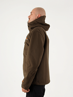 Таир куртка для охоты PRIDE, софт-шелл коричневый Таир куртка для охоты PRIDE, софт-шелл коричневый