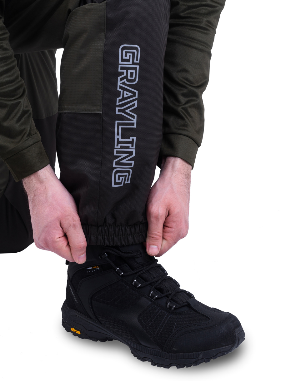 Скат V2 костюм для рыбалки GRAYLING демисезонный т.хаки