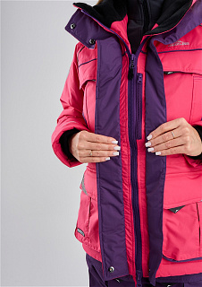Камчатка МАГМА женский костюм для рыбалки GRAYLING зимний, фуксия Камчатка МАГМА женский костюм для рыбалки GRAYLING зимний, фуксия